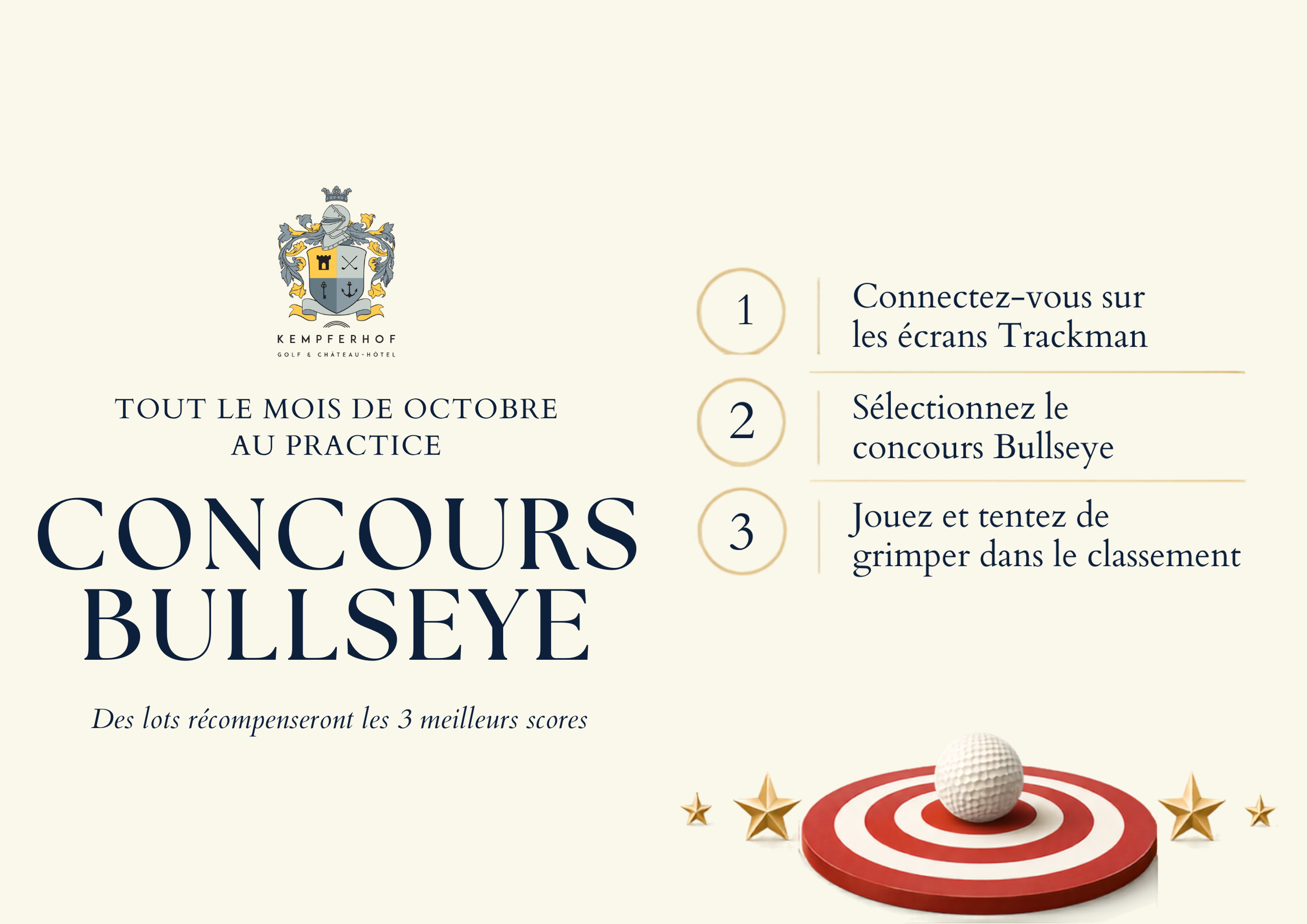 Concours Bullseye en octobre